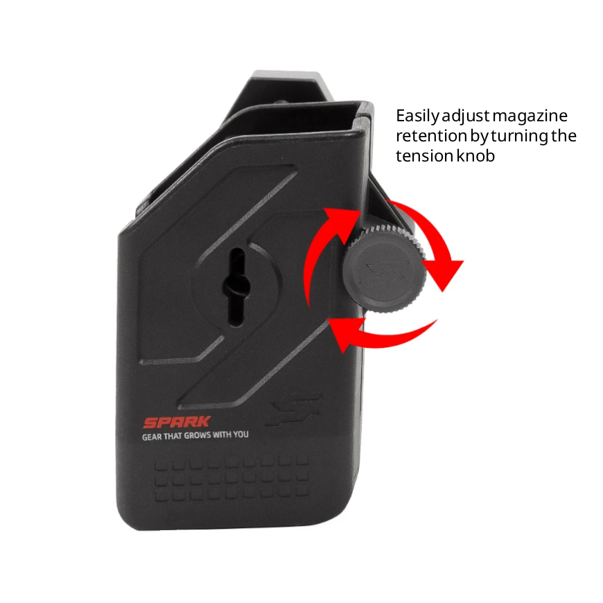 Spark universal mag rack