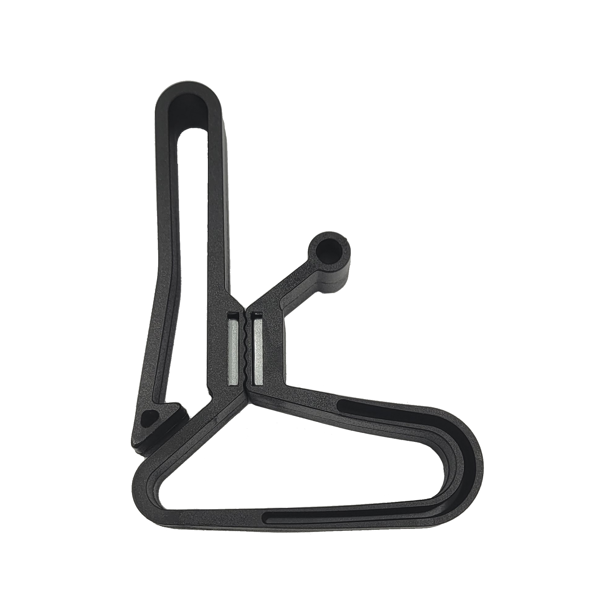 Magnetic earmuff belt hanger