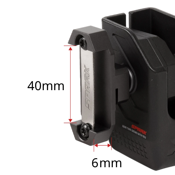 Spark universal mag rack